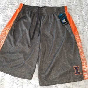 Illini shorts New with tags Reflective